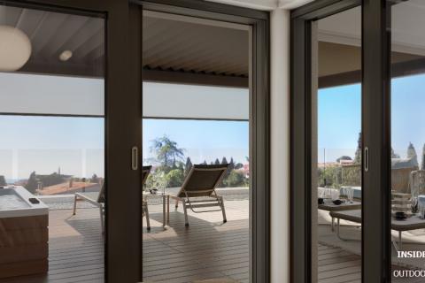 Istra, Rovinj, prekrasan, luksuzan penthouse sa krovnom terasom i pogledom na more