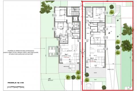 Istra, Rovinj, moderan stan u prizemlju sa vrtom - S2