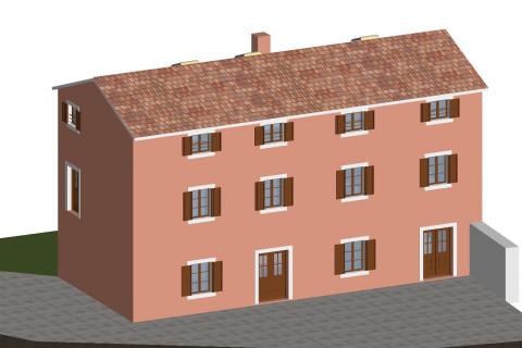 Hiša Lanišće, 129m2