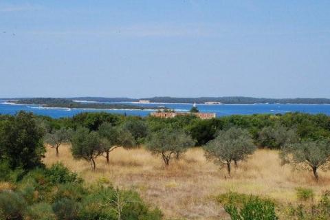 Istra, Štinjan - građevinsko zemljište, pogled more