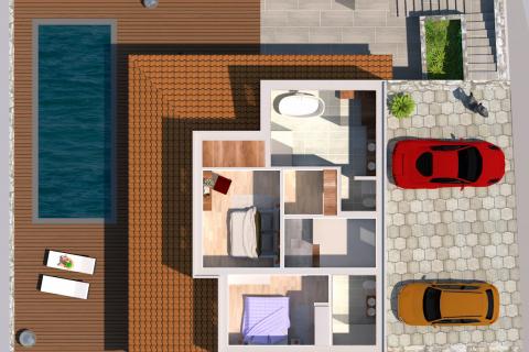 Senj, Krivi put, građevinsko zemljište s građevinskom dozvolom, 421m2