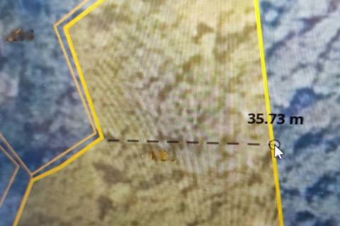 Otok Krk-poljoprivredno zemljište 3528m2 s pogledom na more