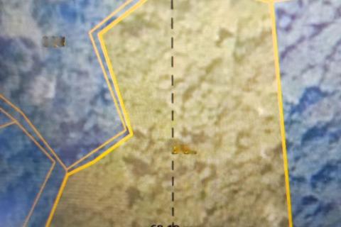 Otok Krk-poljoprivredno zemljište 3528m2 s pogledom na more