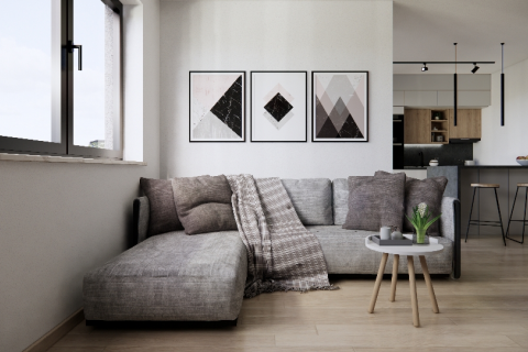 Rovinj,stan u novogradnji 88m2-3SS+krovna terasa 80m2