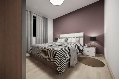 Rovinj,stan u novogradnji 88m2-3SS+krovna terasa 80m2