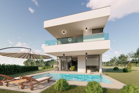 OTOK KRK-OMIŠALJ moderna villa sa bazenom na prodaju