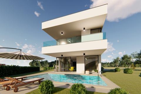 OTOK KRK-OMIŠALJ moderna villa sa bazenom na prodaju