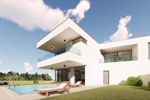 OTOK KRK-OMIŠALJ moderna villa sa bazenom na prodaju