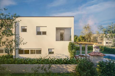 Istra, Tinjan okolica, dvojna kuća sa dvorištem