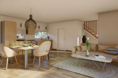 Istra, Tinjan okolica, dvojna kuća sa dvorištem