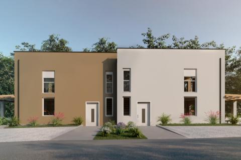 Istra, Tinjan okolica, dvojna kuća sa dvorištem