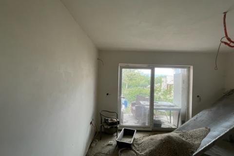 Die Insel Krk, Sottovento, Wohnung im Bau, 52 m2, 2 Schlafzimmer + Wohnzimmer, Meerblick