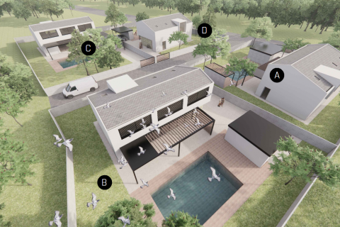 Дом Stranići kod Lovreča, Sveti Lovreč, 208,47m2