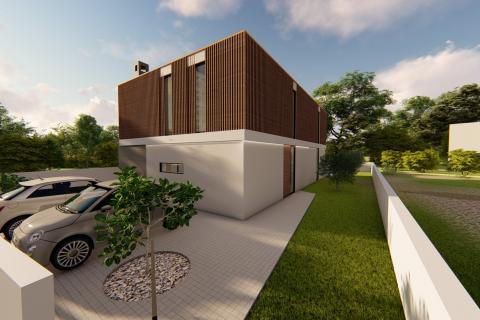 Istra, Poreč moderna vila sa bazenom i pogledom na more