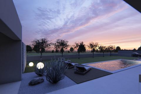 POREČ, okolica- luksuzna vila s pogledom na more