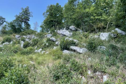 Земельный участок строительного назначения Mučići, Matulji, 1.955m2