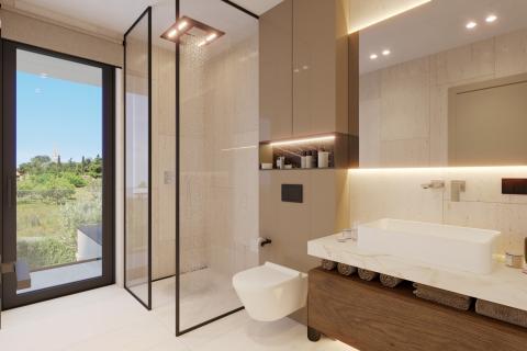 Istra, Kaštelir dvojna kuća sa okućnicom i s pogledom na more