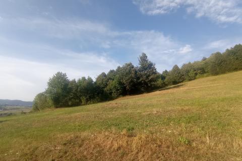 Ogulin,građevinsko zemljište,pogled na jezero Sabljaci