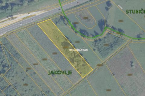 Земельный участок строительного назначения Jakovlje, 4.000m2