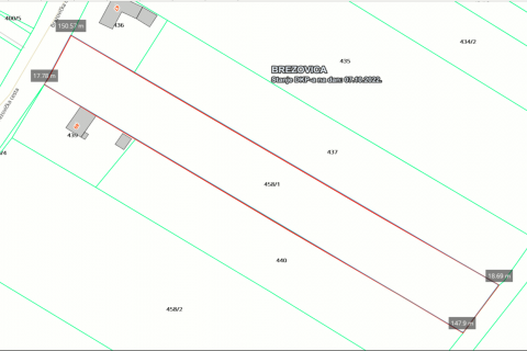 Building plot Brezovica, 2.694m2