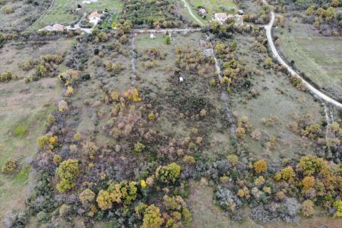 Istra, Rovinj, poljoprivredno zemljište sa ucrtanim objektom