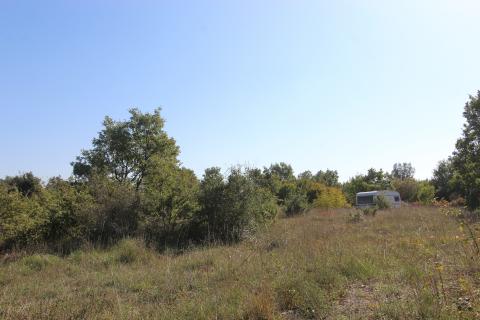 Istra, Rovinj, poljoprivredno zemljište sa ucrtanim objektom