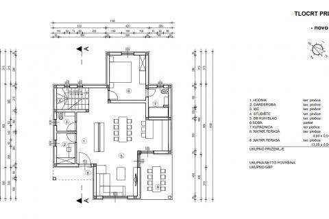 OTOK KRK,DOBRINJ moderna villa sa bazenom 