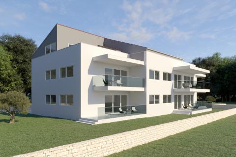 Rovinj,luksuzni dvoetažni stan,210m2 u novogradnji 300m od mora