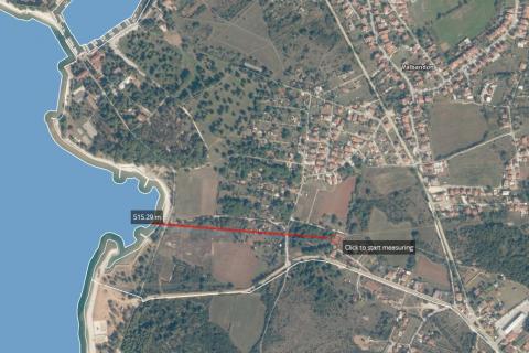 Istra,okolica Fažane,-vikend parcela 600 m od plaže