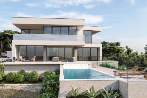 Otok Krk, nova moderna vila s pogledom na more