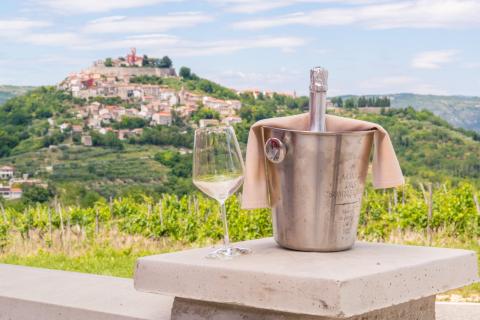 Istra, Motovun - pansion neponovljivog pogleda na Motovun