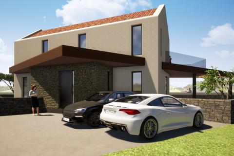 Haus Stranići kod Lovreča, Sveti Lovreč, 156,25m2