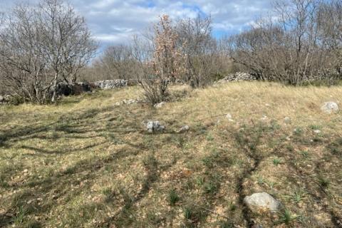 Otok Krk, Vrbnik, poljoprivredno zemljište, 2604 m2