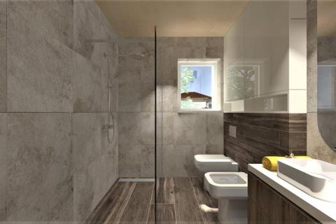 Otok Krk - Vrbnik, kuća s bazenom u izgradnji