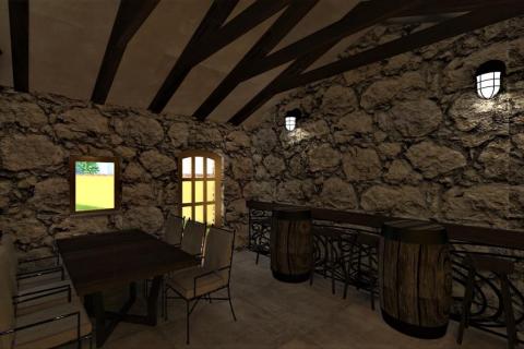 Otok Krk - Vrbnik, kuća s bazenom u izgradnji