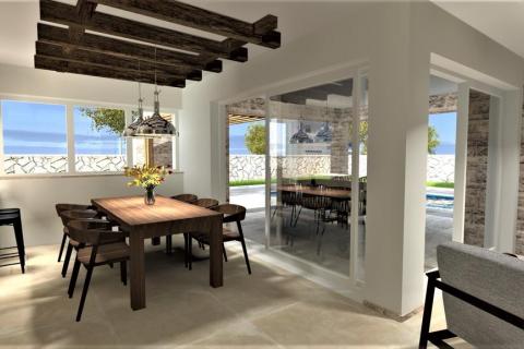 Otok Krk - Vrbnik, kuća s bazenom u izgradnji