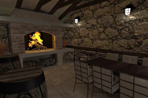 Otok Krk - Vrbnik, kuća s bazenom u izgradnji