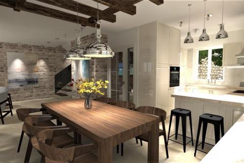 Otok Krk - Vrbnik, kuća s bazenom u izgradnji