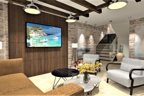 Otok Krk - Vrbnik, kuća s bazenom u izgradnji