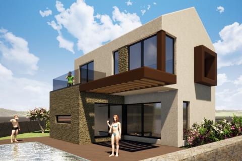 Haus Stranići kod Lovreča, Sveti Lovreč, 136m2