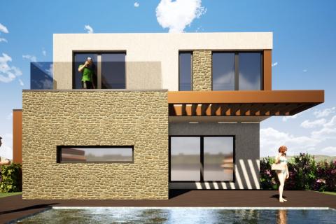 Haus Stranići kod Lovreča, Sveti Lovreč, 136m2