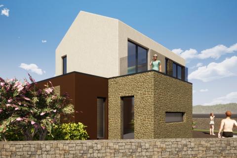 Haus Stranići kod Lovreča, Sveti Lovreč, 136m2