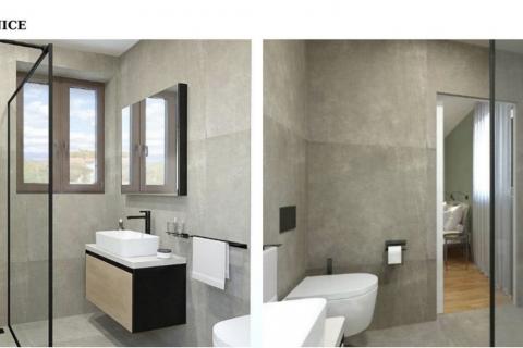 Otok Krk, okolica grada Krka - kuća u novogradnji s bazenom