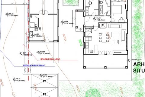 Istra, Loborika, prizemna kućica i projekt 