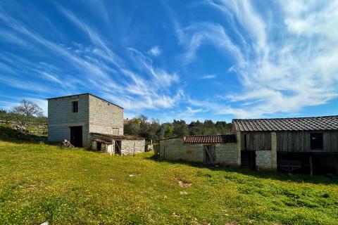 ISTRA, BUJE - Samostojeća kuća i veliko građevinsko zemlji&scaron;te