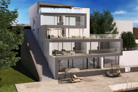 Rijeka, Pećine - Luksuzni Penthouse, 111,43 m2, 2 SS+DB+garaža - Prvi red do mora