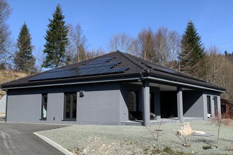 Niskoenergetska kuća Lokve 400m od jezera