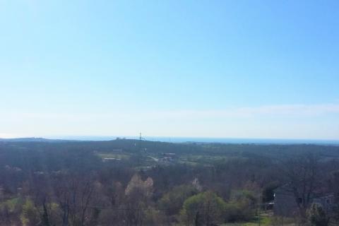 Istra, Momjan - atraktivna lokacija, panoramski pogled na more