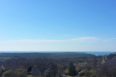 Istra, Momjan - atraktivna lokacija, panoramski pogled na more