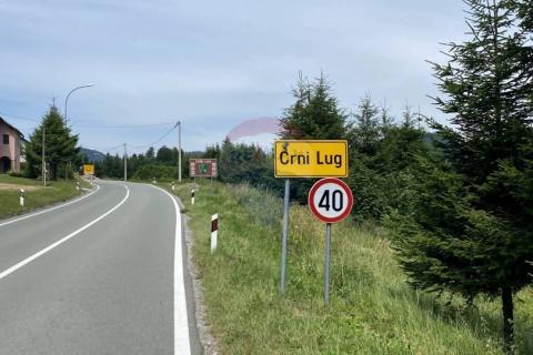 Crni Lug - građevinsko zemljište, 2415m2, blizina NP Risnjak